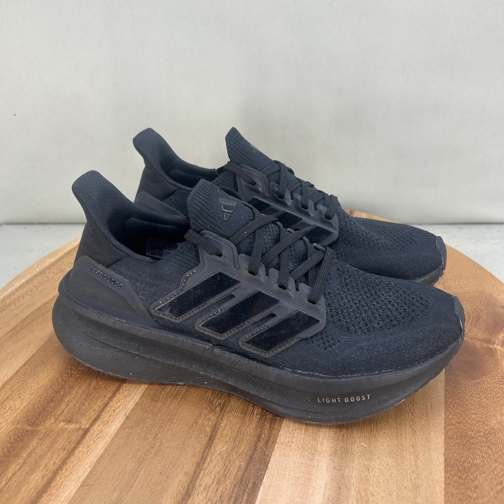 Adidas Ultraboost Light Womens 8 Core Black Running Shoes HP9204 Triple Black